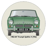 Triumph Spitfire 4 (MkI) 1962-64 (disc wheels) Coaster 4